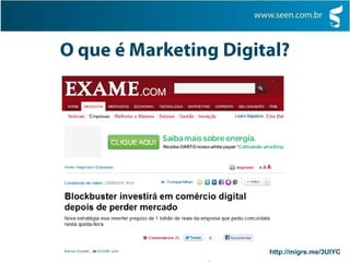 O que é Marketing Digital?http://migre.me/3UIYC