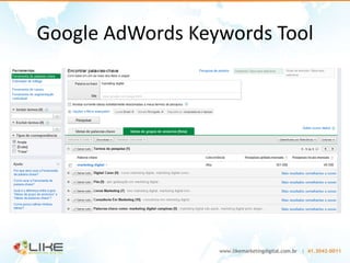 Google AdWords Keywords Tool
 