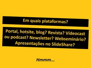 É um excelente livro do SethGodin que prega a criação de produtos e serviços com características diferenciadas, notáveis.Que tal produzir conteúdo vaca roxa? Não basta ser bom, tem que ser notável!(PS: mas não adianta querer ter conteúdo vaca roxa se o produto/serviço for ruim, estamos combinados?)