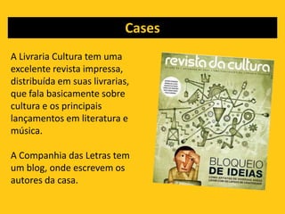Que tipo de conteúdo?Com objetivos e público-alvo definidos, o conteúdo pode falar sobre o mercado onde a empresa atua, apresentar cases de sucesso, boas práticas, comentar pesquisas, apresentar novos serviços, compartilhar experiências, recomendar publicações, responder a feedbacks de clientes... E tudo o que você puder imaginar.Faça uma boa mescla de conteúdo e procure ser leve e bem-humorado, mesmo que o seu mercado seja árido.