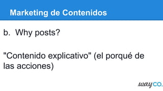 Marketing de Contenidos
a.Listas
 