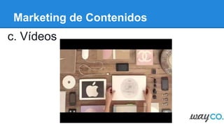 Marketing de Contenidos
 