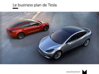 www.15marches.fr
Le business plan de Tesla
 
