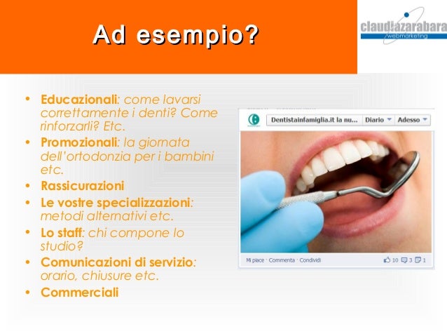 Esempio business plan studio dentistico picture