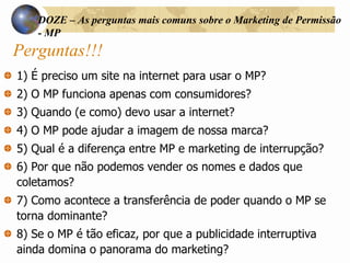 Marketing de Permissao