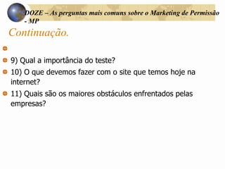 Marketing de Permissao