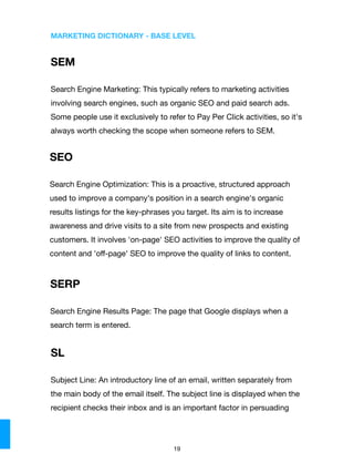 Marketing dictionary | PDF