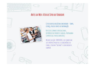 AdiferençaestánaPERMISSÃO
InboundMarketingis
PermissionMarketing.
OutboundMarketingis
InterruptionMarketing
Seth
Godin
Comprador Vendedor
Controledofluxodeinformação
InboundMarketing OutboundMarketing
 