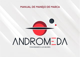 MANUAL DE MANEJO DE MARCA
 