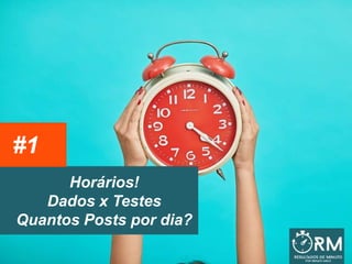Horários!
Dados x Testes
Quantos Posts por dia?
#1
 