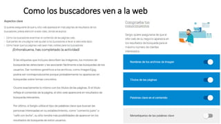 Como los buscadores ven a la web
 