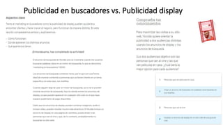 Publicidad en buscadores vs. Publicidad display
 
