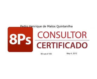 Marketing digital   consultor certificado 8 ps do marketing digital