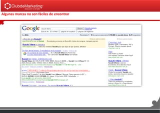 Algunas marcas no son fáciles de encontrar
 