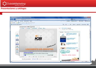 Presentaciones y catálogos
 
