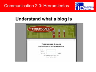Communication 2.0: Herramientas
 