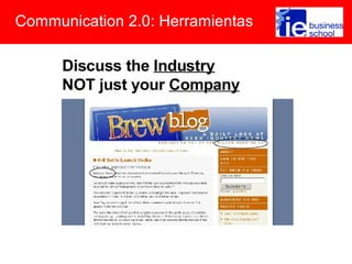 Communication 2.0: Herramientas
 
