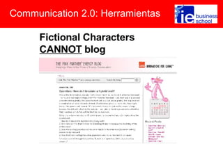 Communication 2.0: Herramientas
 