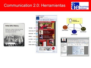 Communication 2.0: Herramientas
 