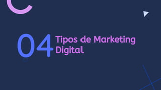 Tipos de Marketing
Digital
04
 