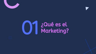 ¿Qué es el
Marketing?
01
 