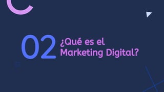 ¿Qué es el
Marketing Digital?
02
 