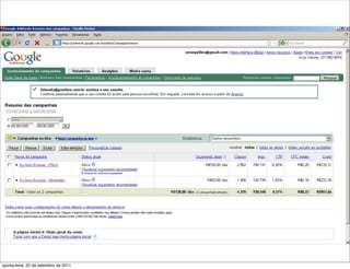 quinta-feira, 22 de setembro de 2011
 