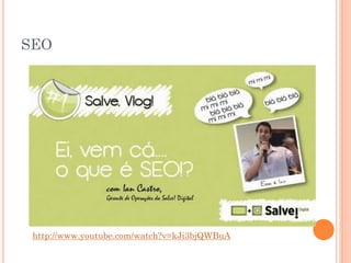 #COMOFAS
Um projeto digital pode ser:
• Procurado
• SEO;
• Links patrocinados;
• Comparadores de preço;
• Estimulado
• Anúncios em portais, sites, blogs;
• Ad networks;
• Mídias sociais;
• Redes de display;
• Anúncios offline.
 