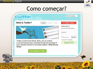 Exemplo de Perfil no Twitter