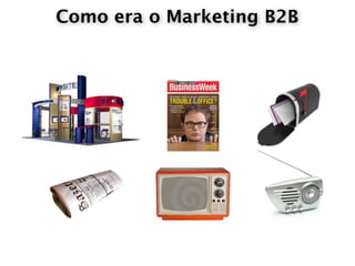 Como era o Marketing B2B
 