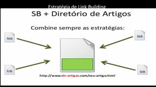 Estratégia de Link Building




 SEO – MÓDULO AVANÇADO
 