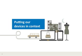 PuWng	
  our	
  	
  
         devices	
  in	
  context	
  




10	
  
 