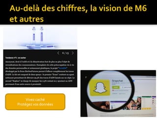 Vivez caché
Protégez vos données
 