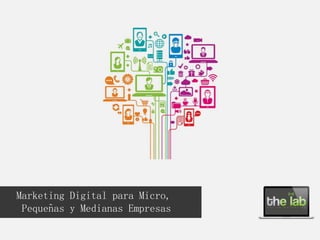 Marketing Digital para Micro,
Pequeñas y Medianas Empresas
 