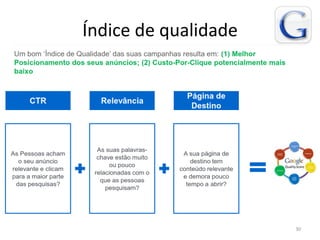 Índice de qualidade




                      30
 