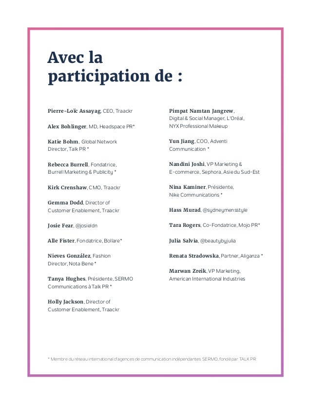 Marketing d’influence : enseignements sur la beauté par ... Marketing d’influence : enseignements sur la beauté par ...