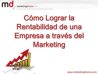 www.marketingdirecto.com
 