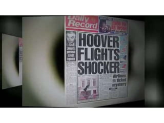 Marketing disaster example: Hoover