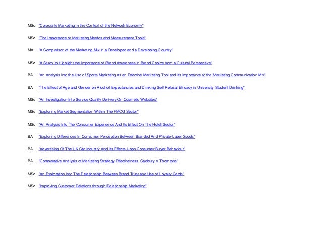 Dissertation on web2 marketing