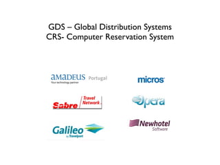GDS – Global Distribution Systems
CRS- Computer Reservation System

 