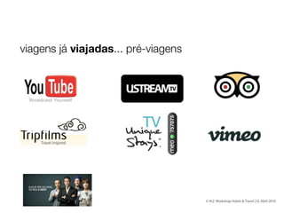 viagens já viajadas... pré-viagens

© th2: Workshop Hotels & Travel 2.0, Abril 2010

 