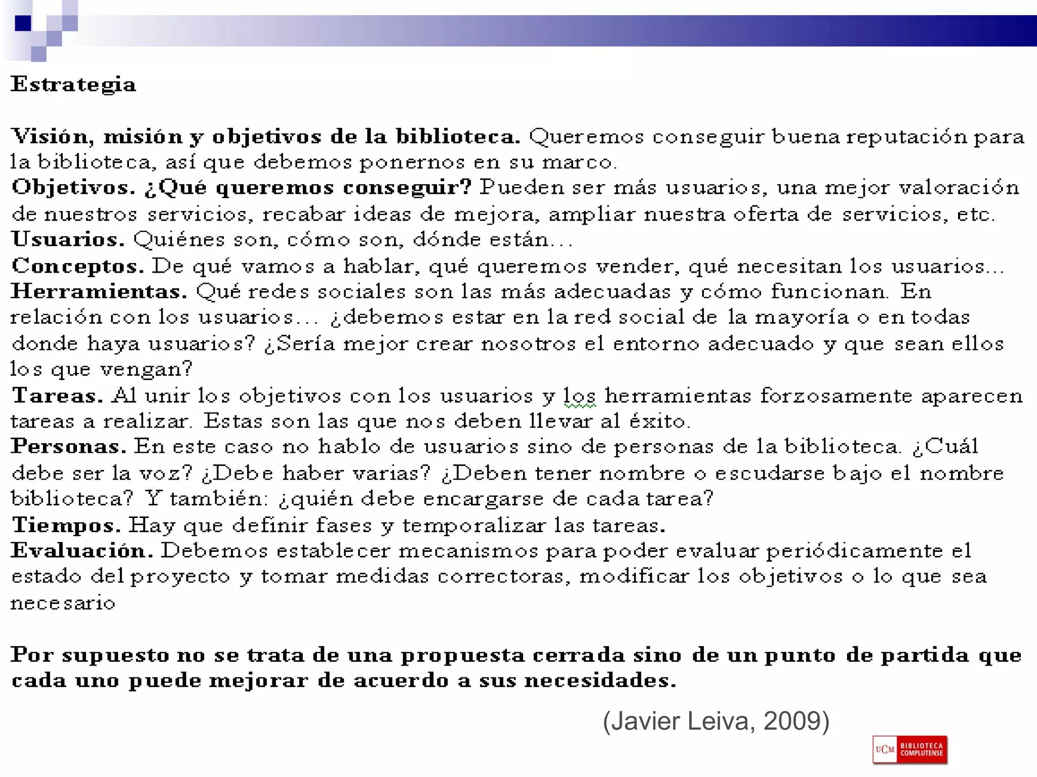 (Javier Leiva, 2009) 