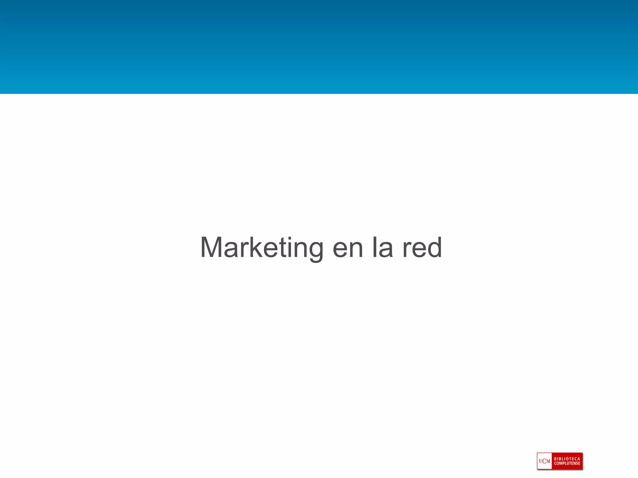 Marketing en la red 