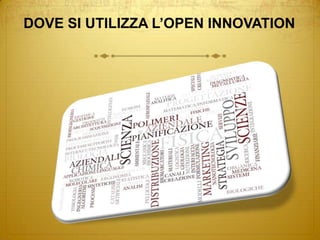 DOVE SI UTILIZZA L’OPEN INNOVATION 