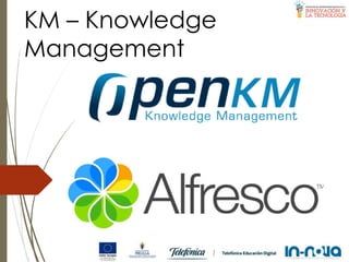 KM – Knowledge
Management
 