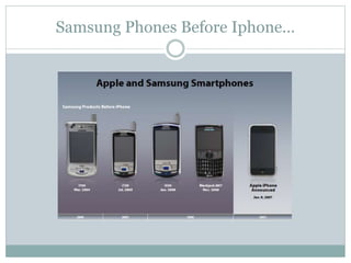Samsung Phones Before Iphone…
 