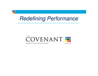 Redefining Performance
 