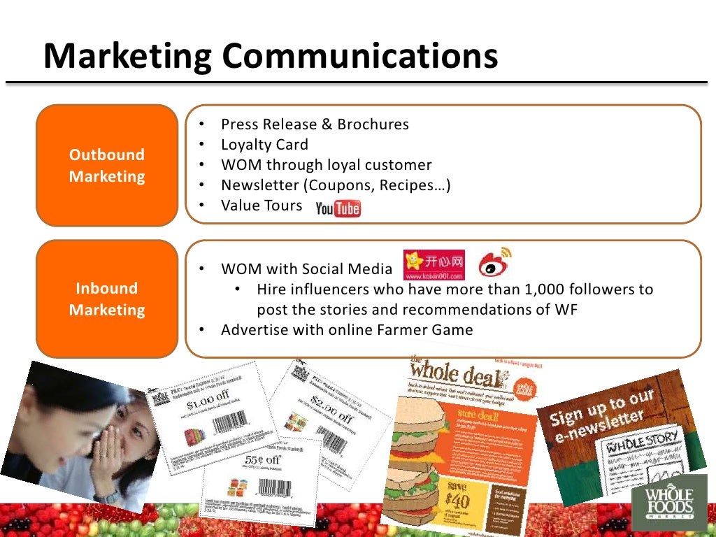 Whole Foods Market I Marketing Strategy of same product in a new market