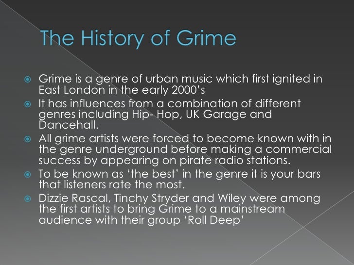what is grime music urban dictionary