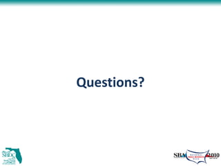Questions?
 